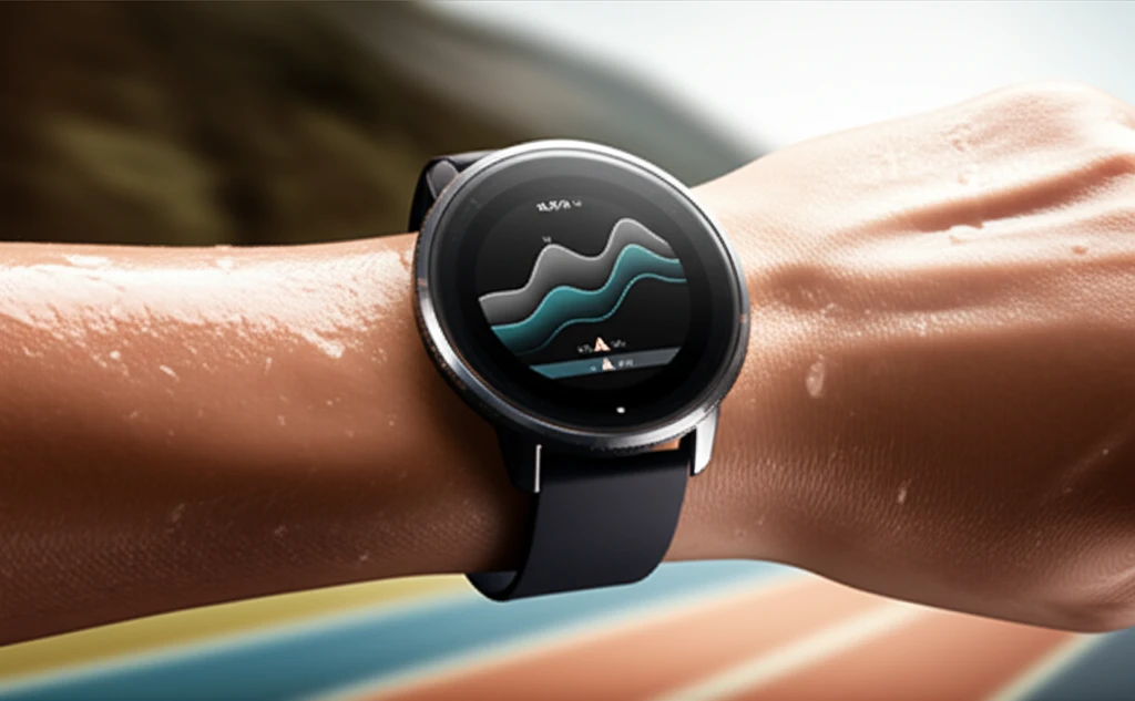 러닝워치 카디오 프로그램 설정과 데이터 대시보드 예시